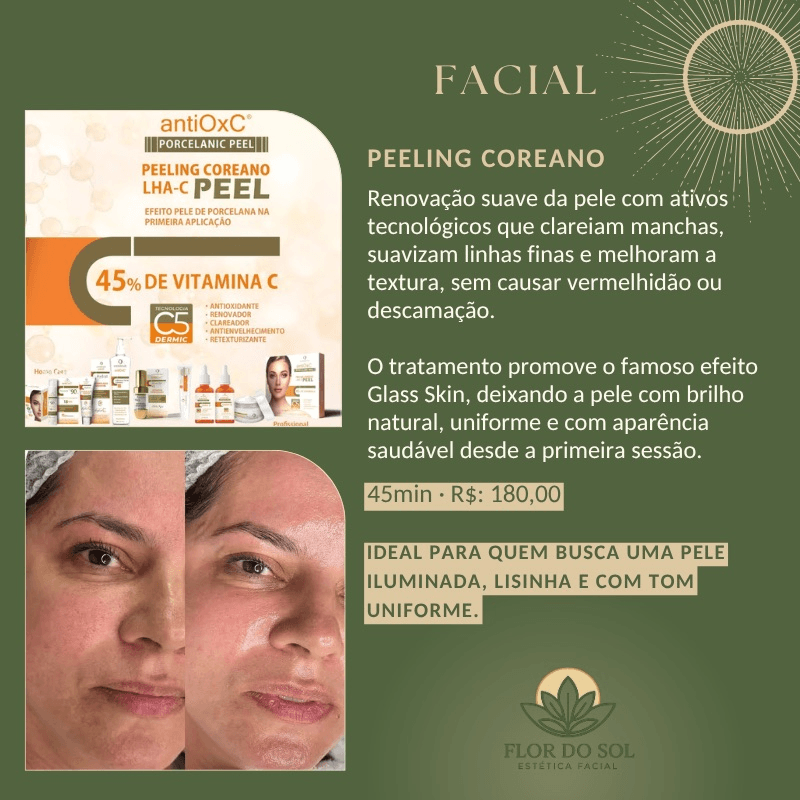 Peeling Coreano (Antioxc Porcelanic Peel)