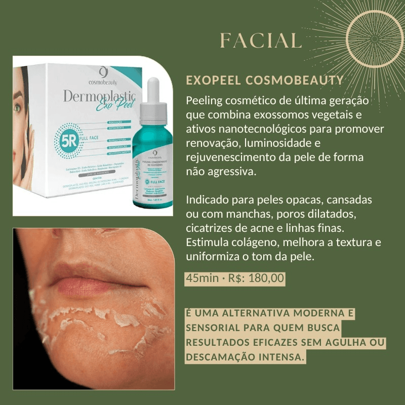 Peeling com Exossomo (Exopeel)