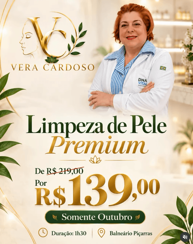 Post Instagram - Estética Vera Cardoso
