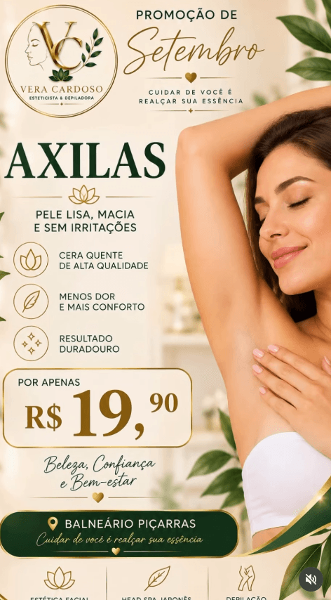 Post Instagram - Estética Vera Cardoso